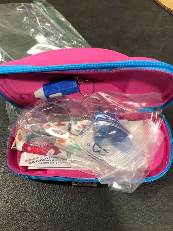 Photo 1 of Kids Blue Light Glasses with Cute Car Case
