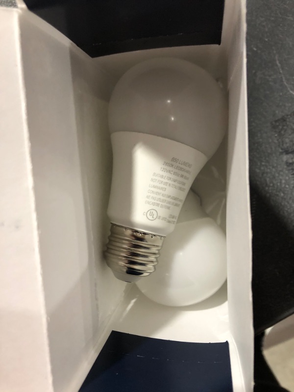 Photo 2 of GE Reveal LED Light Bulbs, 9 Watt (60 Watt Equivalent) HD+ Light, Standard Bulb Shape, Medium Base, Dimmable (2 Pack)
