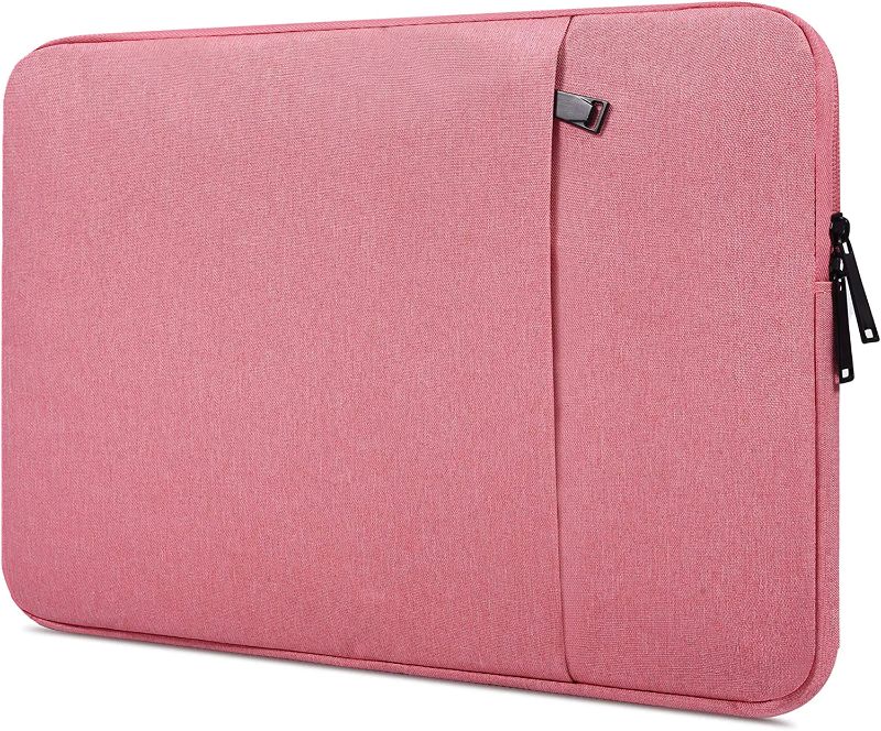 Photo 1 of 17.3 Inch Waterproof Laptop Case for Dell Inspiron 17/Dell G3 G7 17.3, HP Envy 17/Pavilion 17, Lenovo ideapad 330 L340, Acer Predator 17, LG, MSI GS75, 17.3 inch Laptop Carry Protective Handbag, Pink
