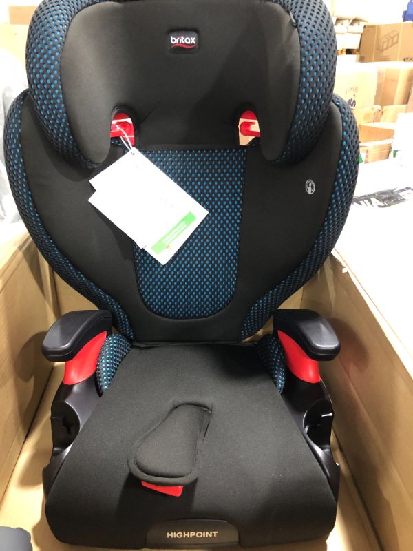 Photo 2 of Britax Highpoint 2-Stage Belt-Positioning Booster Car Seat, Cool Flow Gray - Highback and Backless Seat
