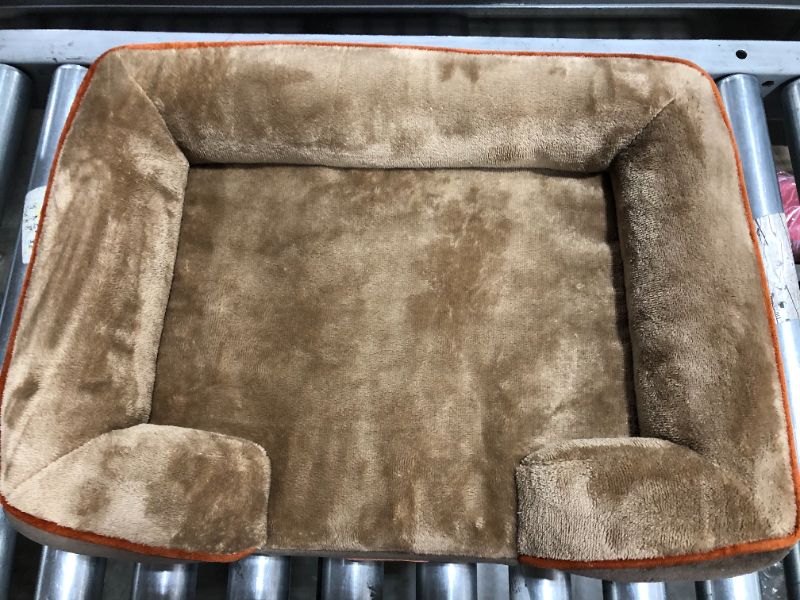 Photo 3 of Bedsure Orthopedic Dog Bed, Bolster Dog Beds for Medium/Large/Extra Large Dogs - Foam Sofa with Removable Washable Cover, Waterproof Lining and Nonskid Bottom Couch
20X15