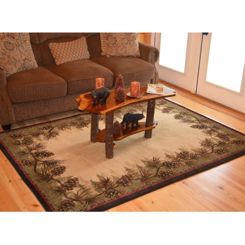 Photo 1 of AD3823 5X8 5 Ft. 3 in. X 7 Ft. 3 in. American Destination Mount Le Conte Area Rug, Multi Color
