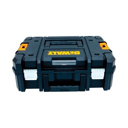 Photo 1 of DEWALT Tool Box, TSTAK II, Flat Top (DWST17807) , Black
