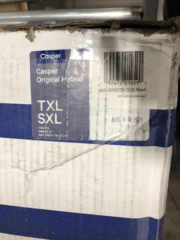 Photo 1 of Casper Original 11-Inch Hybrid Mattress in White at Nordstrom, Size Twin X-Long