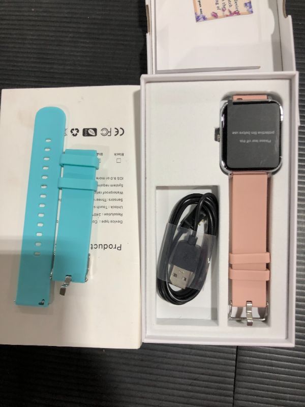 Photo 1 of Smart Watch Pink Generic