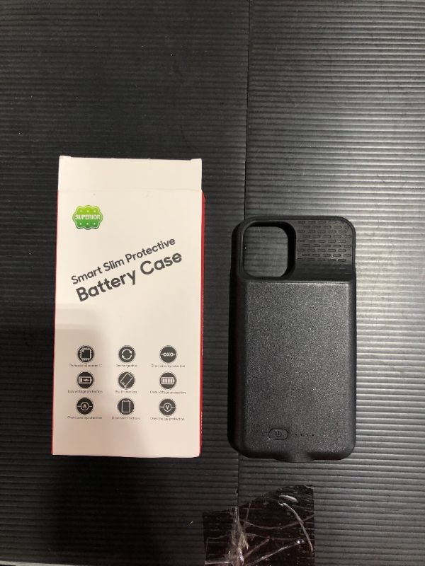 Photo 3 of Battery Case for iPhone 12 and 12 Pro Slim Portable Charger Case Rechargeable Battery Pack Charging Case