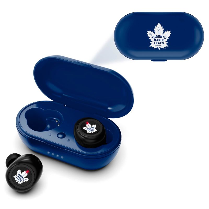 Photo 1 of Toronto Maple Leafs True Wireless Earbuds, Multicolor