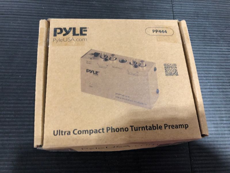 Photo 4 of Pyle Ultra Compact Phono Turntable Preamp