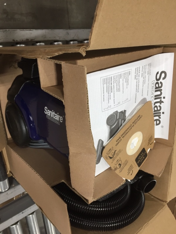 Photo 4 of Sanitaire Professional Compact Canister Vacuum Cleaner, SL3681A
