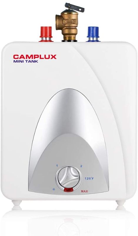 Photo 1 of Camplux Electric Water Heater 1.3 Gallon, Hot Water Heater with 43.3'' Cord Plug
