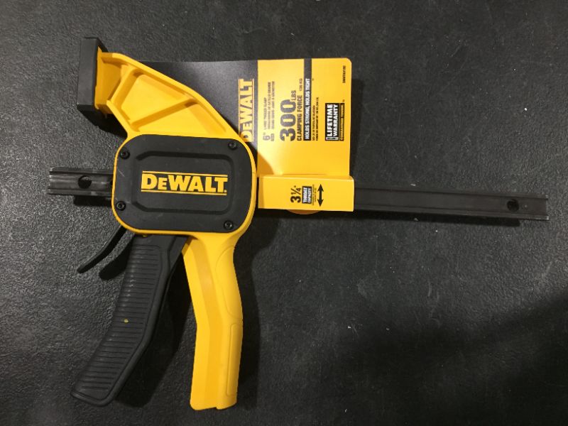 Photo 2 of DEWALT Bar Clamp/Spreader,3-1/4,6 Capacity DWHT83192