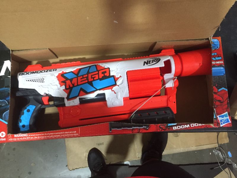 Photo 2 of Nerf Mega XL Boom Dozer Blaster 6 Nerf Mega XL Whistler Darts
