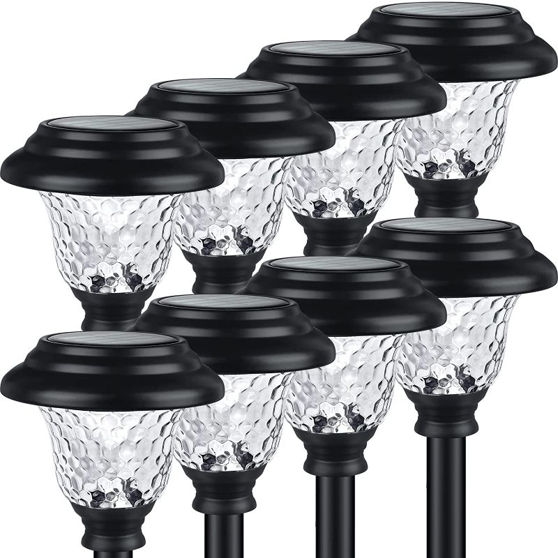 Photo 1 of beau jardin solar pathway lights 8 pack