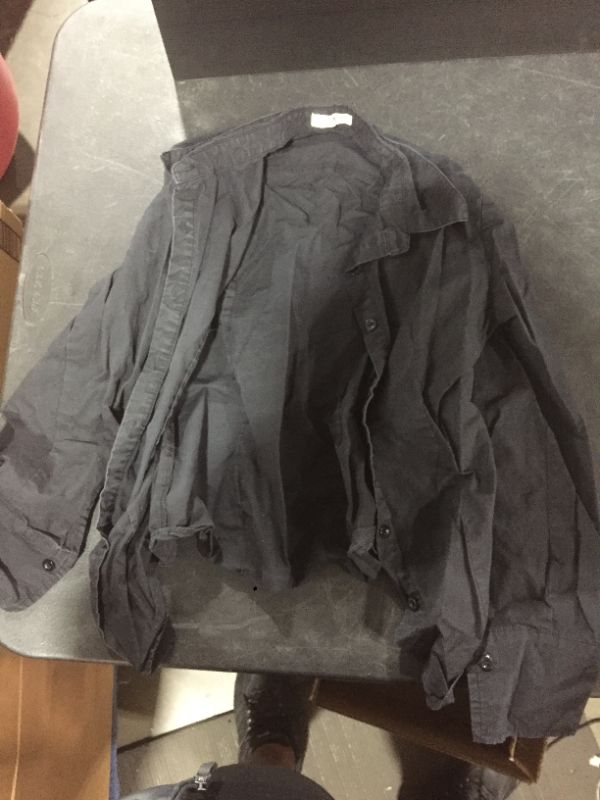 Photo 1 of X-Small button up shirt. Faded Black