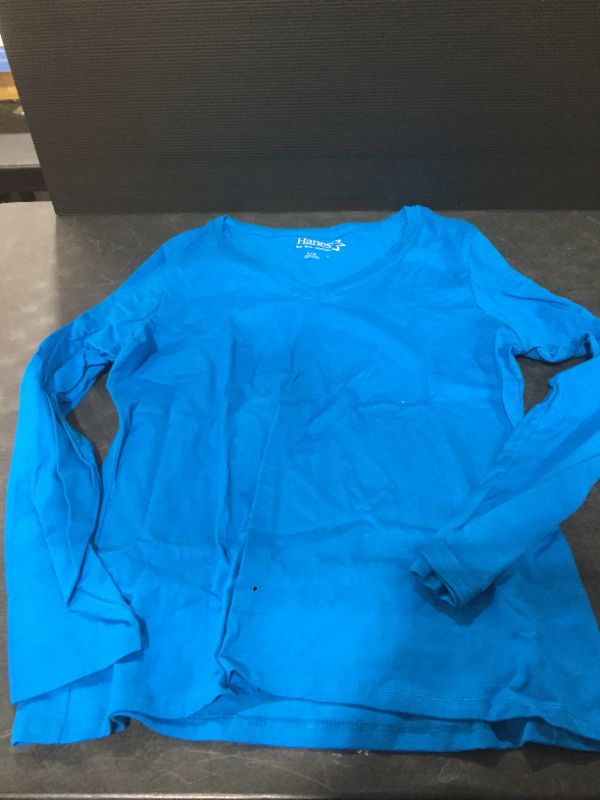 Photo 1 of Blue long sleeve shirt. size Large