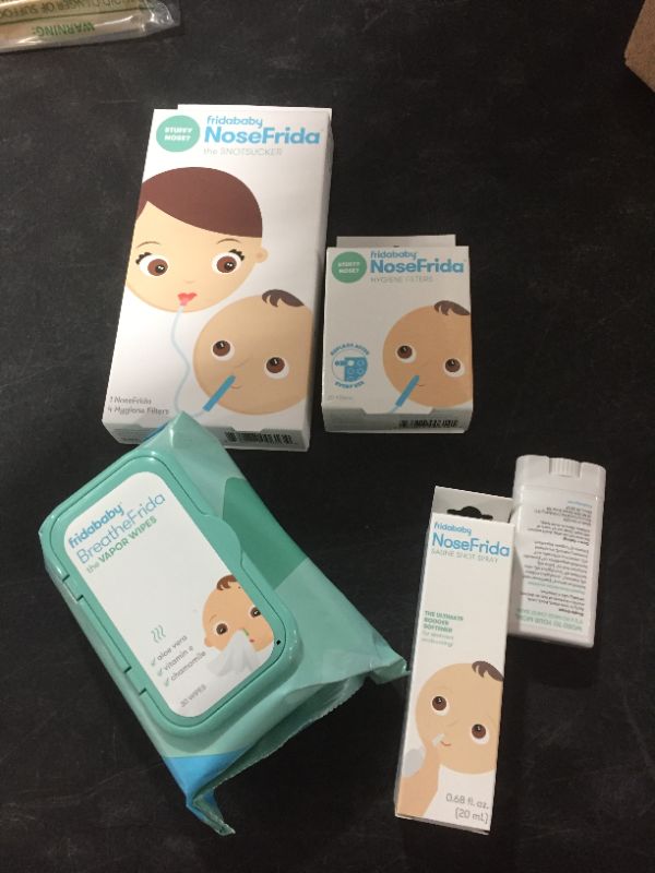 Photo 2 of Cold and Flu NoseFrida Bundle- 5 Items by Frida Baby
