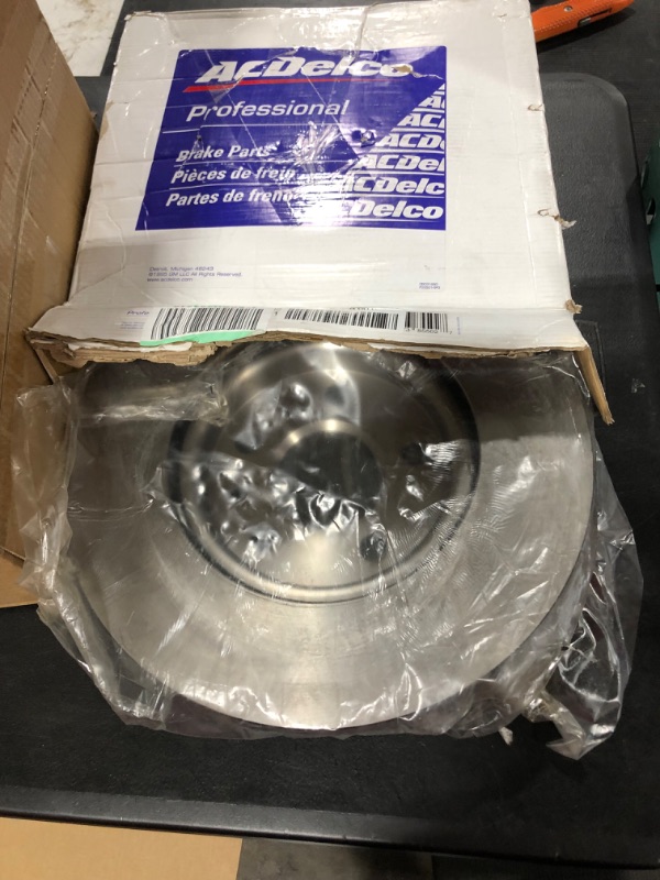 Photo 1 of ACDelco Gold 18A2733 Black Hat Rear Disc Brake Rotor
