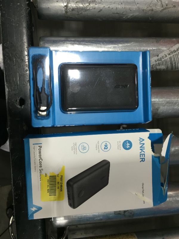 Photo 2 of Anker PowerCore 10000 Portable Charger, 10000mAh Power Bank, Ultra-Compact Battery Pack, High-Speed Charging Technology Phone Charger for iPhone, Samsung and More.
