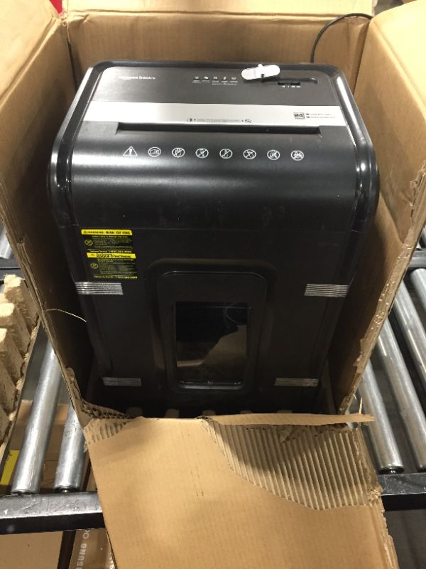 Photo 2 of FOR PARTS ONLY! Aurora AU1210MA Professional Grade High Security 12-Sheet Micro-Cut Paper/ CD and Credit Card/ 60 Minutes Continuous Run Time Shredder
