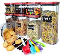 Photo 1 of Airtight Food Storage Container Set, Ficepe 8 PCS