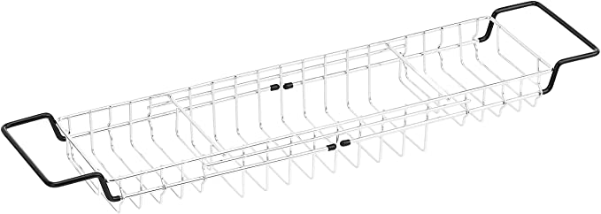 Photo 1 of Amazon Basics Wire Bathtub Caddy Tray
