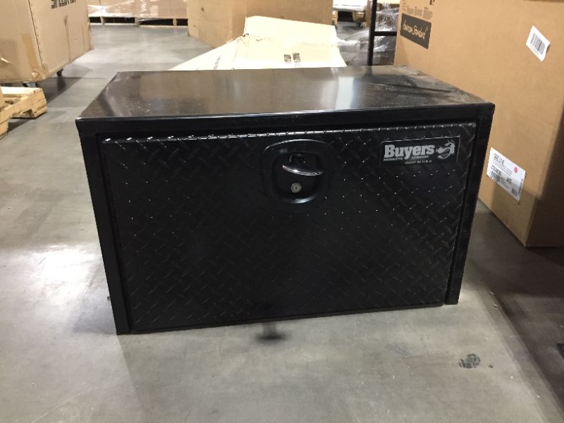 Photo 2 of BUYERS PRODUCTS Underbody Truck Box, Steel, Black, Single