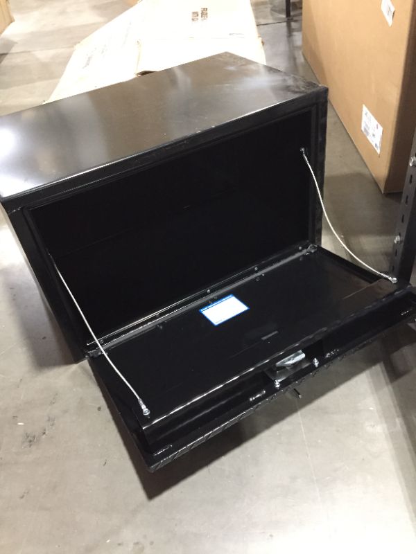 Photo 3 of BUYERS PRODUCTS Underbody Truck Box, Steel, Black, Single