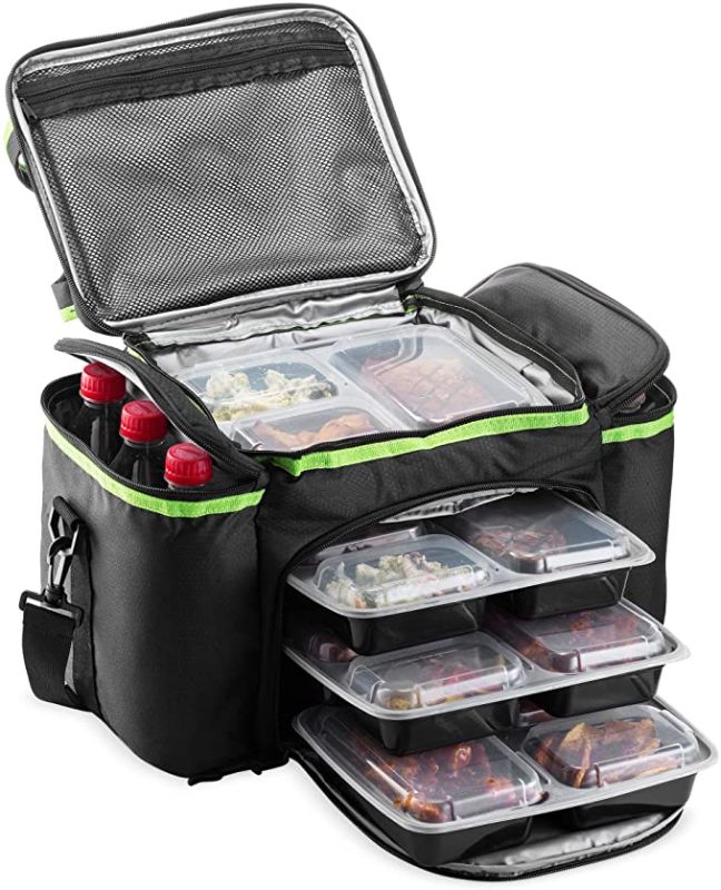 Photo 1 of Cooler Bag Insulated By Outdoorwares Large Capacity Durable, To Keep Foods And Drinks In The Right Temperature - Good For Travel, Picnic, Beach Hiking, Camping ETC.(Containers Not Included))
