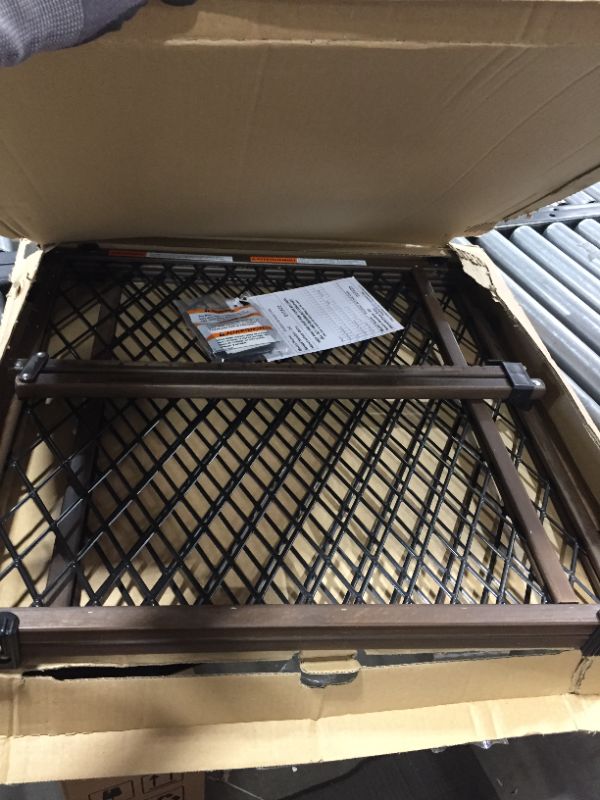 Photo 1 of Position & Lock Baby Gate, Pressure-Mounted, Farmhouse Collection

