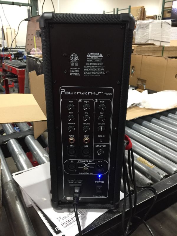 Photo 2 of Powerwerks PA System (PW50) 
