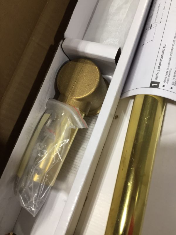 Photo 4 of American Standard Max 1-1/2 in. Brass Deep Soak Drain in Arctic White
