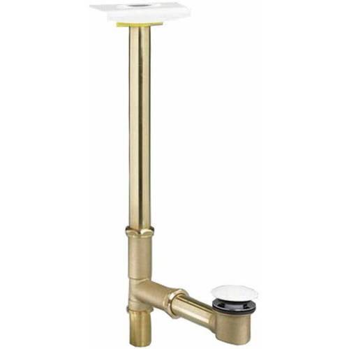 Photo 1 of American Standard Max 1-1/2 in. Brass Deep Soak Drain in Arctic White
