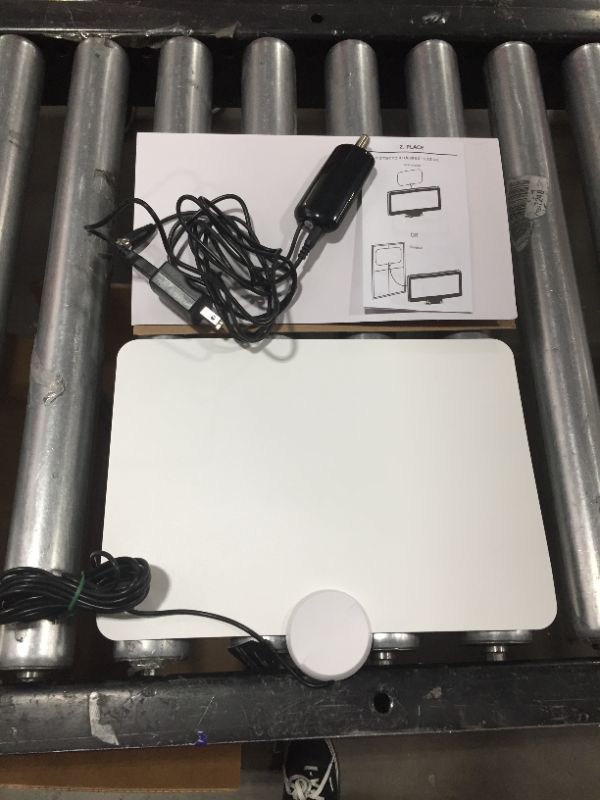 Photo 2 of GE Ultra-Thin Amplified Indoor TV Antenna, 55 Mile Range, UHF VHF 1080P 4K, 48862
