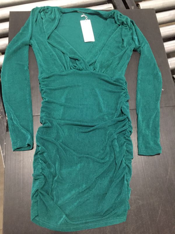 Photo 1 of CANTON WALKER EMERALD GREEN DRESS MEDIUM