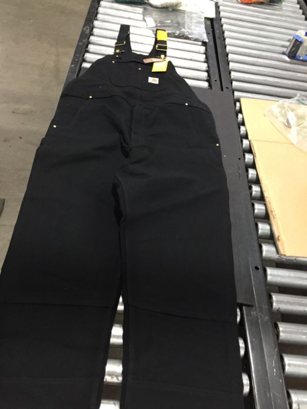 Photo 1 of Carhartt Men's 102776 Duck Bib Overalls - Unlined
40W X30L