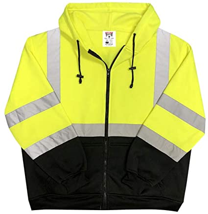 Photo 1 of Safety Main Lightweight High Visibility Hooded Jacket 5XL