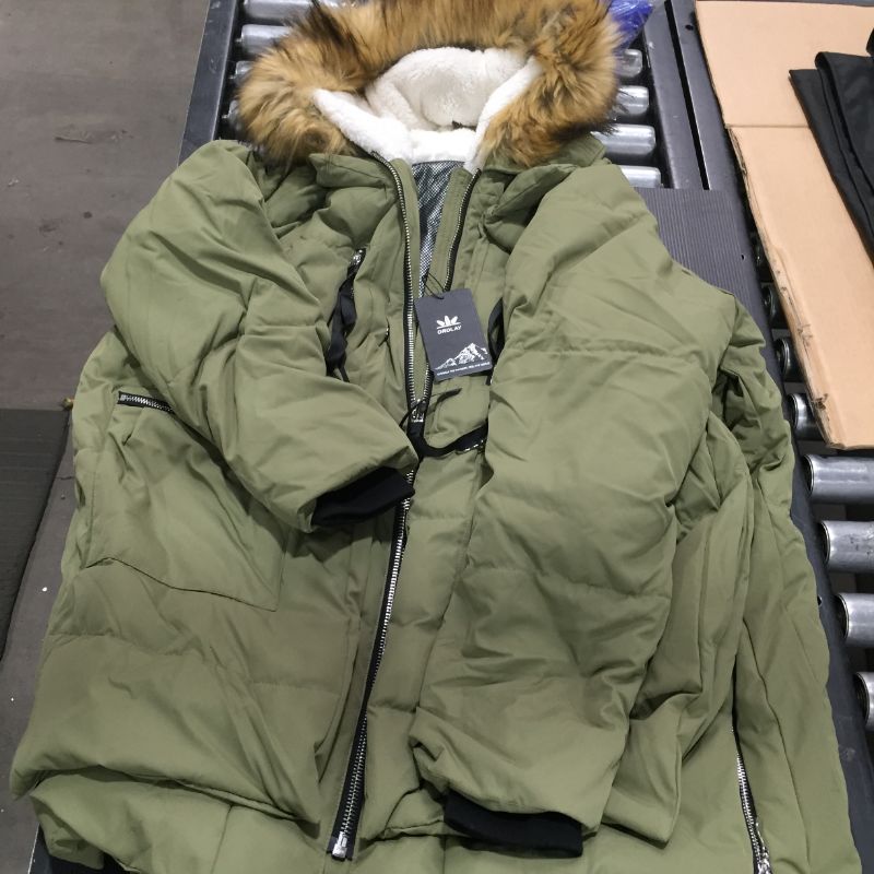 Photo 2 of Orolay Women's Puffer Down Coat Winter Jacket with Faux Fur Trim Hood
STICK PICTURE IS DIFFERENT