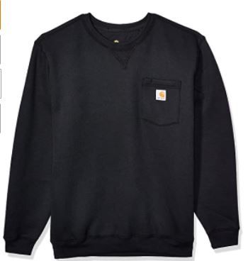 Photo 1 of Carhartt Men's 103852 Crewneck Pocket Sweatshirt L