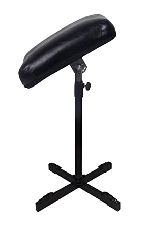 Photo 1 of Tattoo Arm Rest, CAKMSMAO Tattoo Armrest Stand Equipment, Heavy Duty Cross Stability Adjustable Height, Thicken Soft Sponge Pad, Portable Arm Rest Stand for Studio Salon Tattoo
