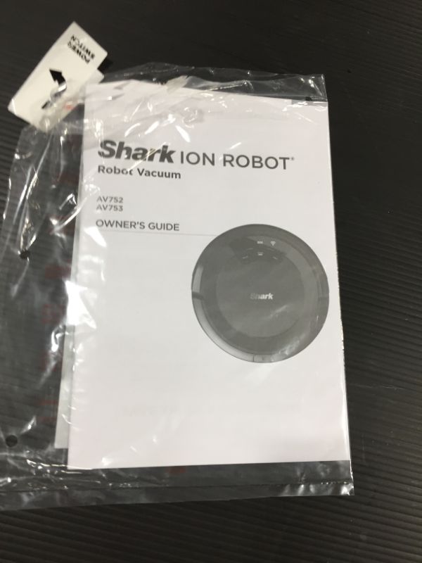 Photo 4 of Shark AV752 ION Robot Vacuum, with Tri-Brush System, Wi-Fi Connected, 120min Runtime, Works with Alexa, Multi-Surface Cleaning, White
