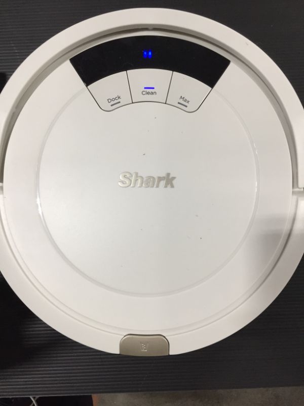 Photo 2 of Shark AV752 ION Robot Vacuum, with Tri-Brush System, Wi-Fi Connected, 120min Runtime, Works with Alexa, Multi-Surface Cleaning, White
