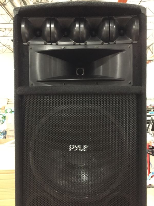 Photo 3 of PyleÂ® PADH212 1600 W Heavy Duty 7 Way PA Loud Speaker
