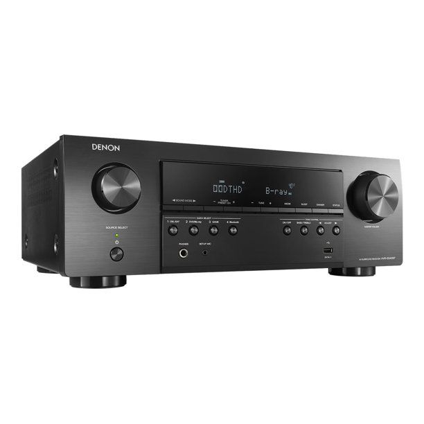 Photo 2 of Denon AVR-S540BT - AV receiver - 4K - HDR - 5.2 channel - 5 x 140 Watt - black
