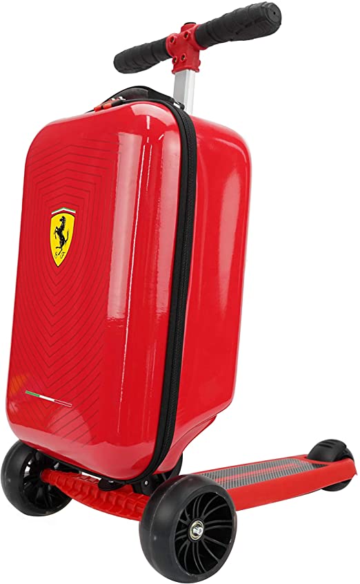 Photo 1 of DAKOTT Ferrari Kids 3 Wheels Scooter with a Detachable Luggage
