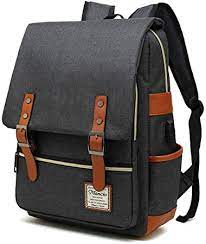 Photo 1 of Laptop Backpack with USB Charging Port, for Travel, School, Daypacks, Men, Women, Teens, Fits up to 15.6Inch Macbook
