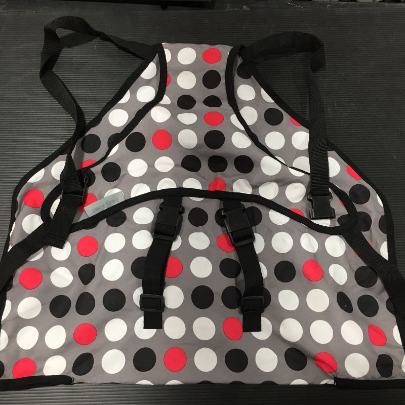 Photo 1 of The Original Easy Seat Portable Safety Harness Chair Accessory (Polka Dot) - Quick, Easy Cloth Portable High Chair for Travel, Fits in Your Hand Bag as a Convenient Baby Travel Accessory
