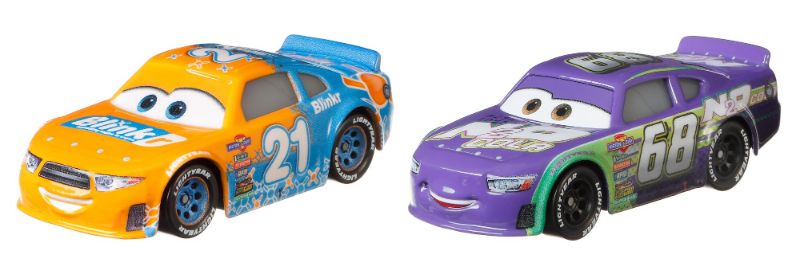 Photo 1 of Disney/Pixar Cars Speedy Comet and Parker Brakeston 2-Pack Story Race Toy
