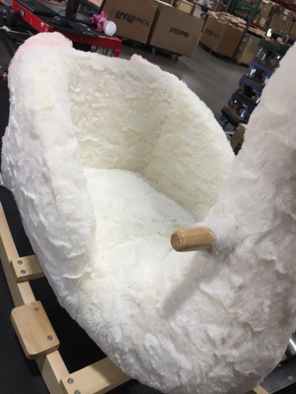 Photo 4 of Soft Landing | Joyrides | Sit-in Character Rocker - Swan
