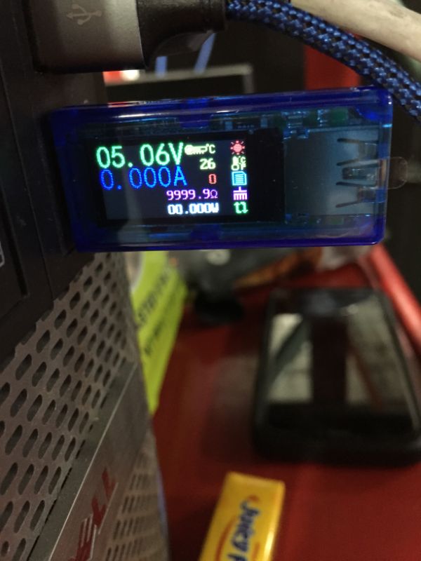 Photo 1 of MakerHawk USB 3.0 Tester, USB Power Meter, 3.7-30V 0-4A Voltage Tester Multimeter, USB Current Meter Tester, IPS Color Display Voltmeter Ammeter, USB Charger Tester AT34
