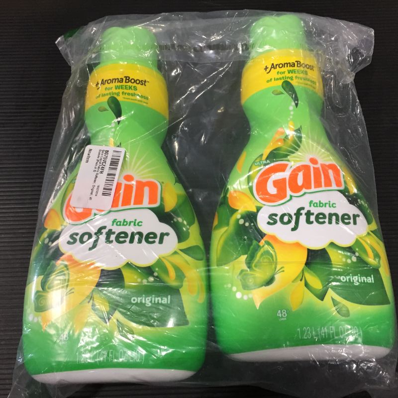 Photo 2 of Gain Original, 48 Loads Liquid Fabric Softener, 41 Fl Oz
